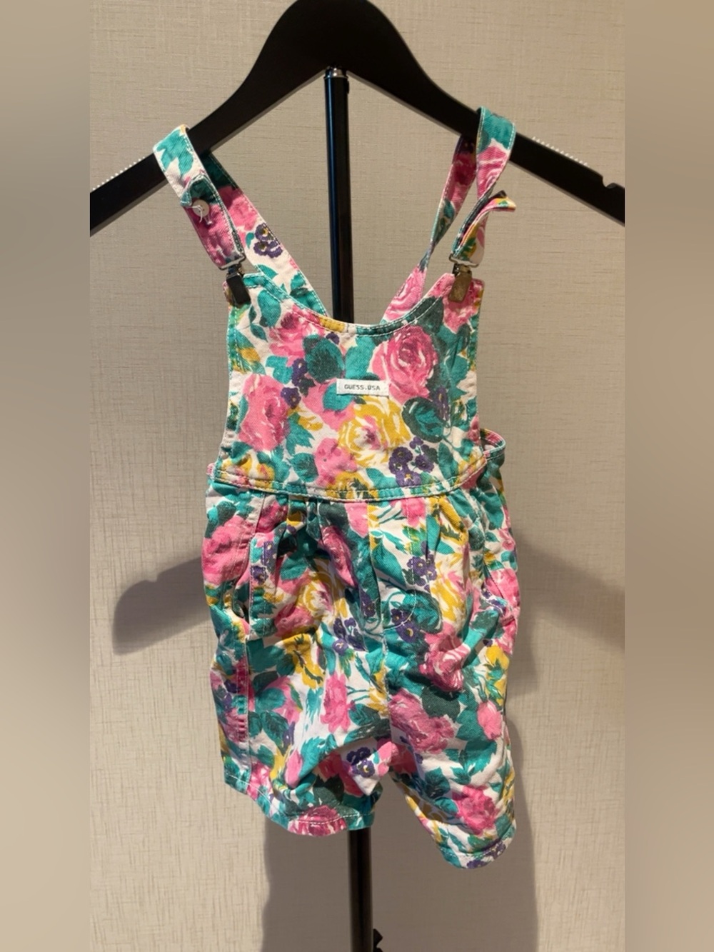 Super Rare vintage baby guess overalls